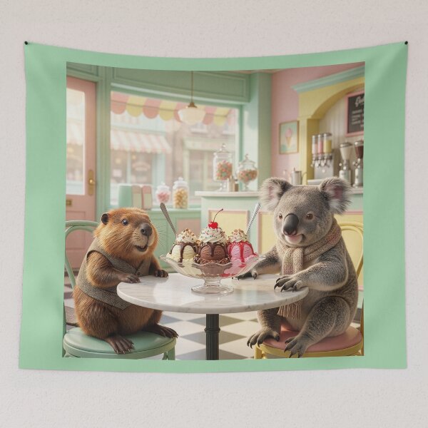 Item preview, Koala Uncle Treats His Beaver Nephew designed and sold by Tridentulus.