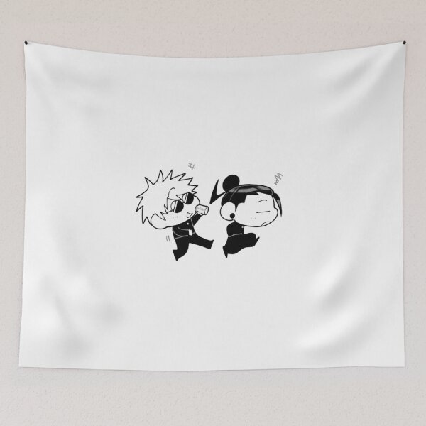 Item preview, Gojo and Geto Running Away designed and sold by Snowdog-Art.