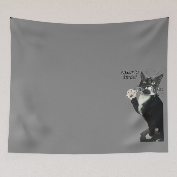 Item preview, River  Says “Wanna Be Friends?” designed and sold by TheWorldFamous.