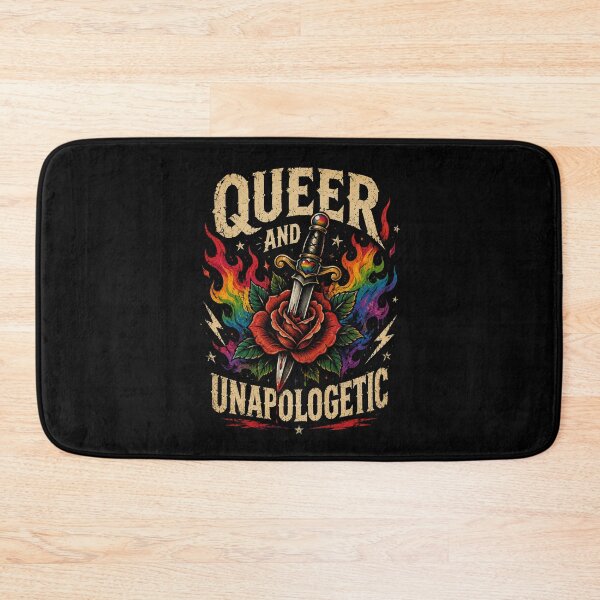 Item preview, Queer And Unapologetic Punk Rose Dagger designed and sold by Meandmyshop.
