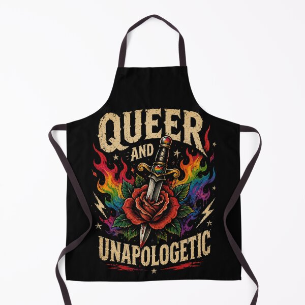Item preview, Queer And Unapologetic Punk Rose Dagger designed and sold by Meandmyshop.