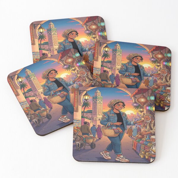 Item preview,  modern moroccan vibes: Casablanca Sunset Soul designed and sold by sosservice.