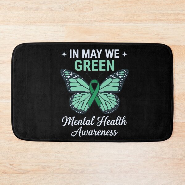 Item preview, In May We Green Mental Health Awareness Supporter Advocate designed and sold by FormalDehyena.