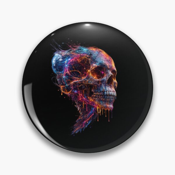 Item preview, Neon Soul Skull designed and sold by quietvisualsco.
