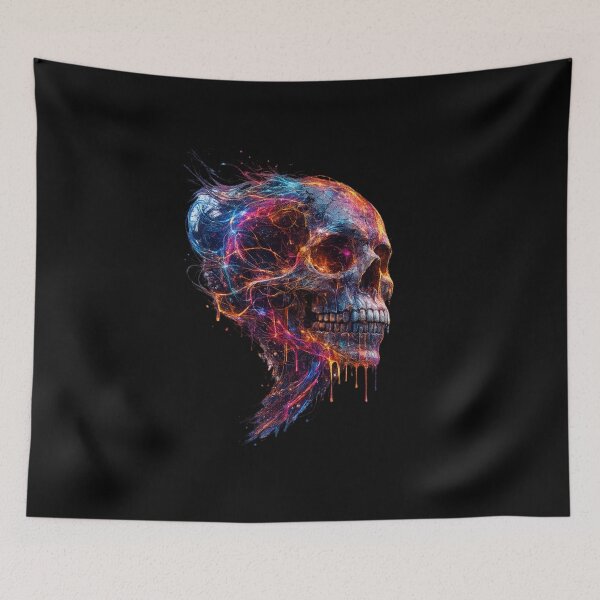 Item preview, Neon Soul Skull designed and sold by quietvisualsco.
