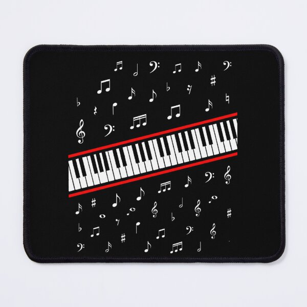 Item preview, Piano Keyboard Musical Notes Music Lover Musician designed and sold by FormalDehyena.