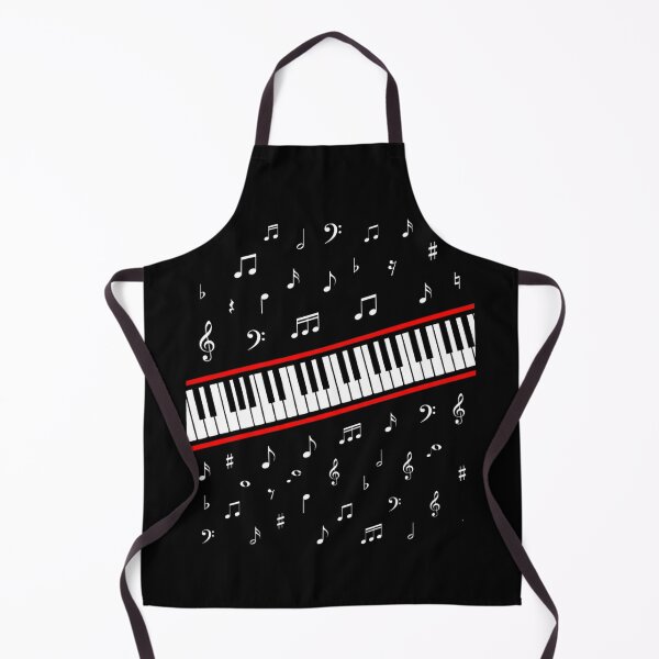 Item preview, Piano Keyboard Musical Notes Music Lover Musician designed and sold by FormalDehyena.