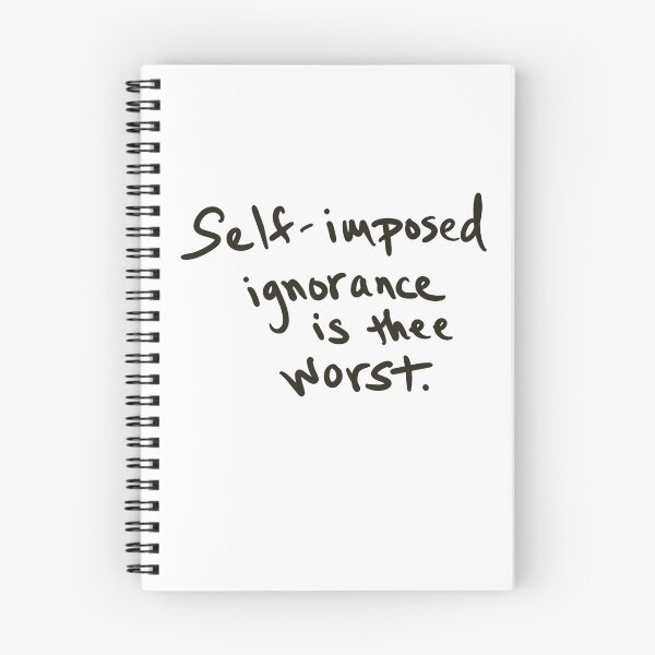 Item preview, Self-imposed Ignorance  designed and sold by abeink.