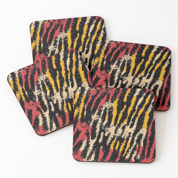Item preview, Retro Tiger Stripe designed and sold by Nurple Art.