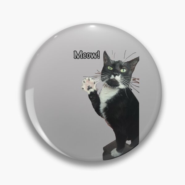 Item preview, River  Says “Meow” designed and sold by TheWorldFamous.