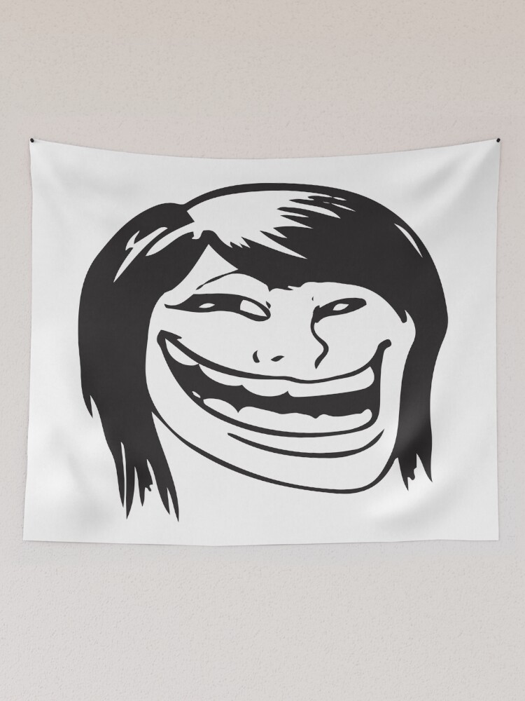 Trollface Transparent Background - T Shirt Roblox Troll, HD Png