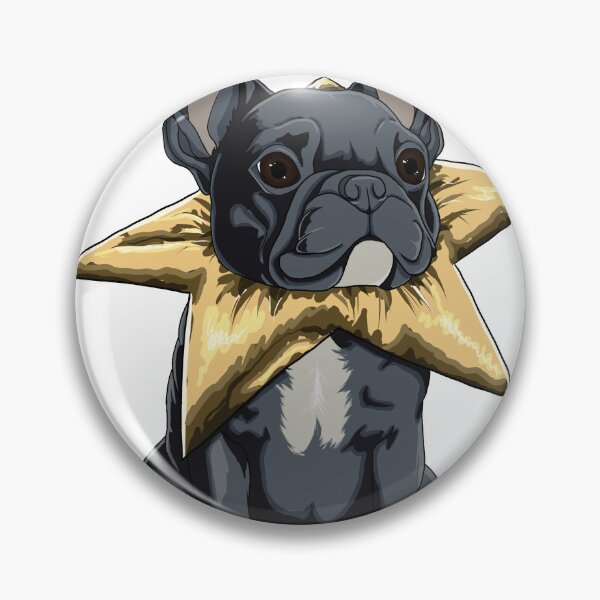 Item preview, Xmas French Bulldog (Star) designed and sold by WillowDrawsUS.