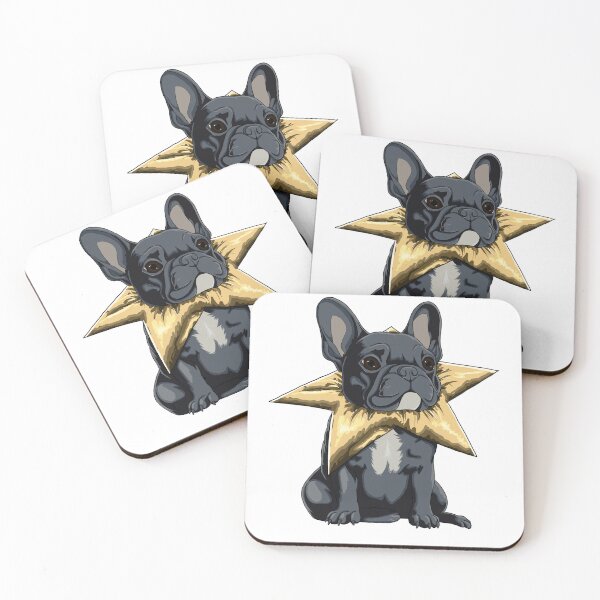Item preview, Xmas French Bulldog (Star) designed and sold by WillowDrawsUS.