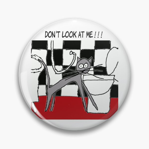 Item preview, Don't Look At Me!!! | Humor Cat Bathroom Webcomic | El Boxa designed and sold by ElBoxa.