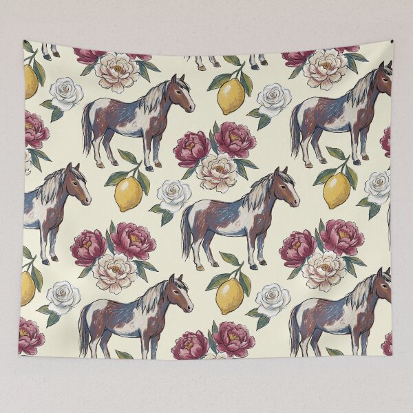 Item preview, Horse Summer Citrus  designed and sold by LeosCloset.