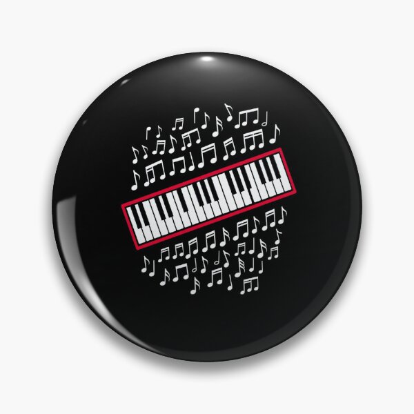Item preview, Piano Keyboard Musical Notes Musician Pianist designed and sold by FormalDehyena.