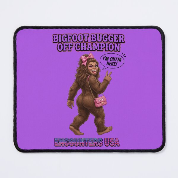 Item preview, Bigfoot Bugger Off Champion - Ladies Edition designed and sold by Heinessight Merch.