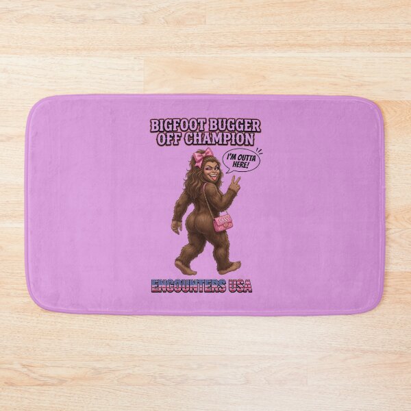 Item preview, Bigfoot Bugger Off Champion - Ladies Edition designed and sold by Heinessight Merch.