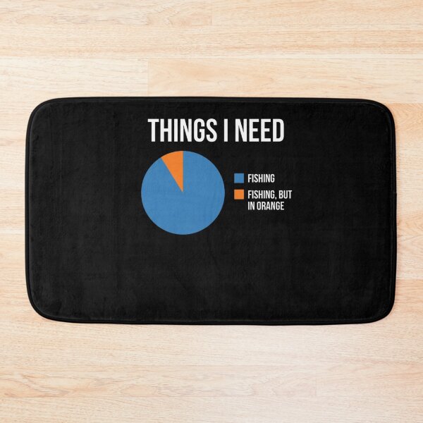 Item preview, Things I Need Fishing Obsessed Fisherman Humor designed and sold by FormalDehyena.