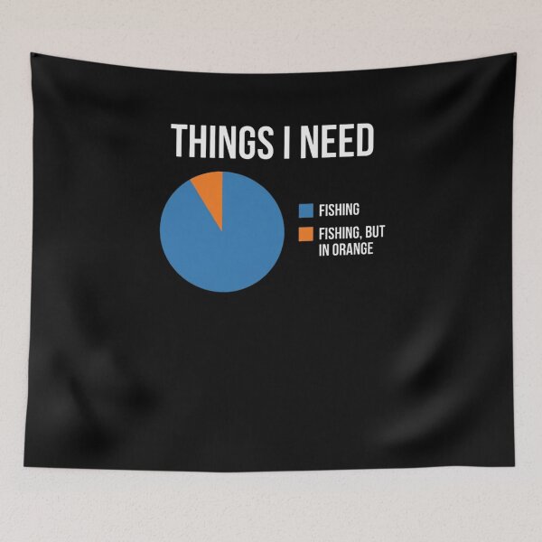 Item preview, Things I Need Fishing Obsessed Fisherman Humor designed and sold by FormalDehyena.