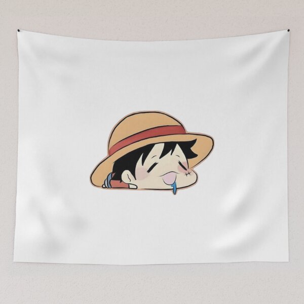 Item preview, Sleeping Drool Luffy Chibi designed and sold by Snowdog-Art.