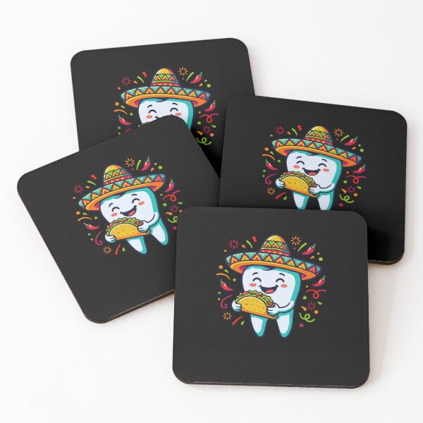 Item preview, Dentist Sombrero Taco Tooth Cinco De Mayo Fiesta designed and sold by FormalDehyena.