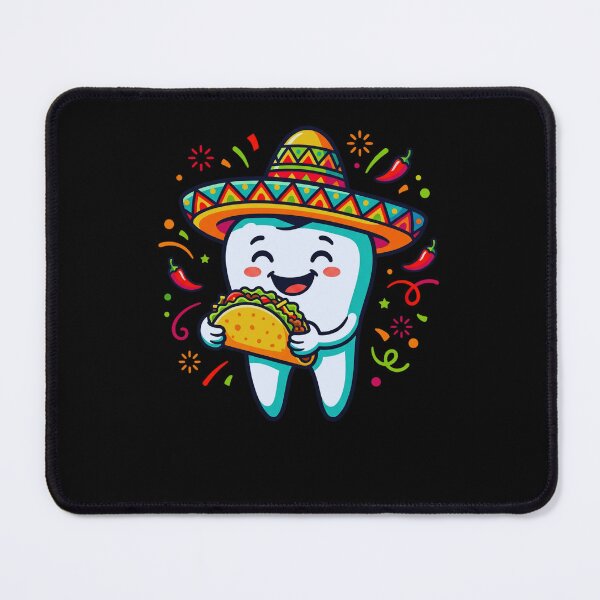 Item preview, Dentist Sombrero Taco Tooth Cinco De Mayo Fiesta designed and sold by FormalDehyena.