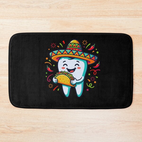 Item preview, Dentist Sombrero Taco Tooth Cinco De Mayo Fiesta designed and sold by FormalDehyena.