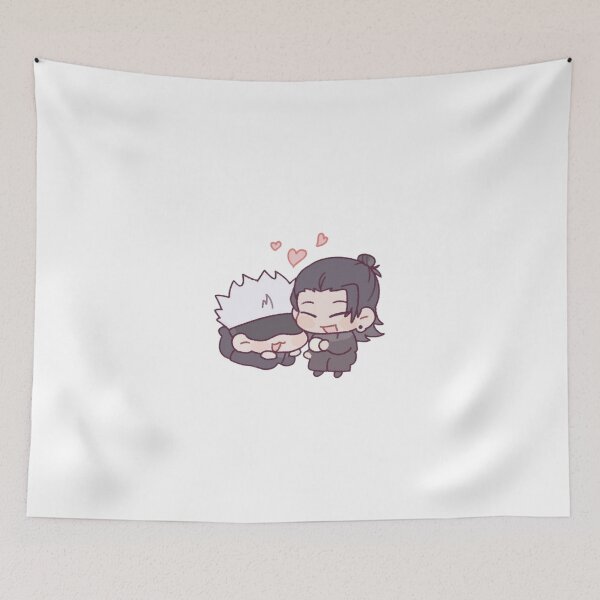 Item preview, Gojo and Geto Heart Snuggle designed and sold by Snowdog-Art.