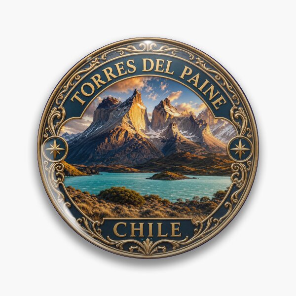 Artikelvorschau, Torres del Paine, Chile – Granittürme, Gletscherseen & Patagonienweite entworfen und verkauft von Girih.