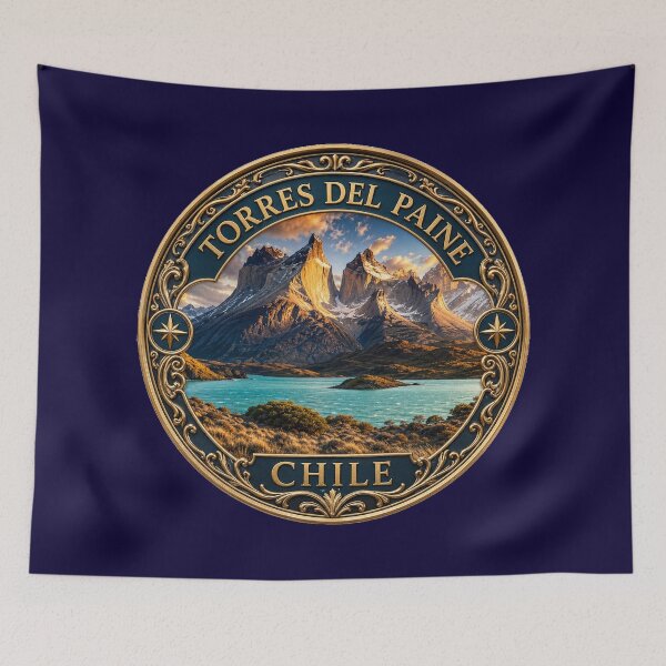 Item preview, Torres del Paine, Chile – Granite towers, glacial lakes & the vastness of Patagonia designed and sold by Girih.