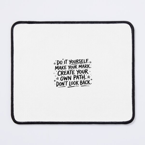 Item preview, "Do It Yourself" Motivational Hand-Lettered Graphic designed and sold by KhanSketches.