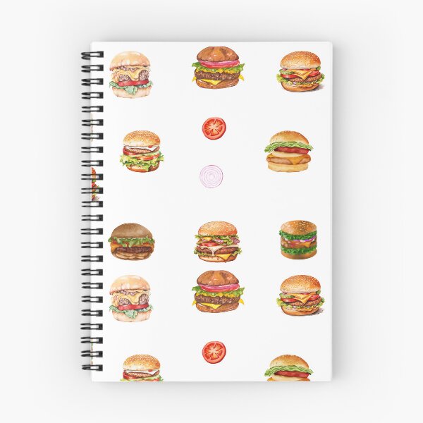 Item preview, Watercolor Hamburgers and Vegetables  designed and sold by silviaol.