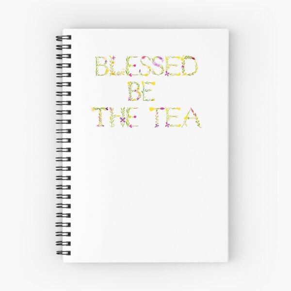 Item preview, ☕ BLESSED BE THE TEA ☕- BOTANICAL FLOWERS VERSION designed and sold by WheelieGdArt.