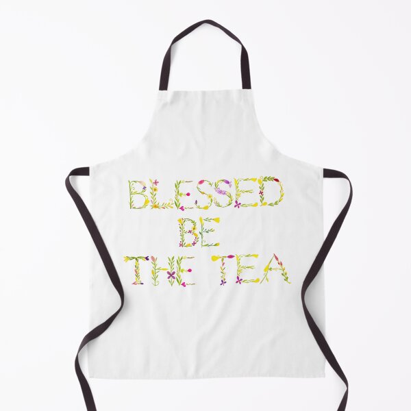 Item preview, ☕ BLESSED BE THE TEA ☕- BOTANICAL FLOWERS VERSION designed and sold by WheelieGdArt.