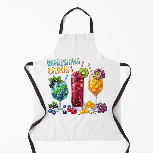 Item preview, Vibrant Summer Refreshing Citrus Drinks designed and sold by PeplumiArt.