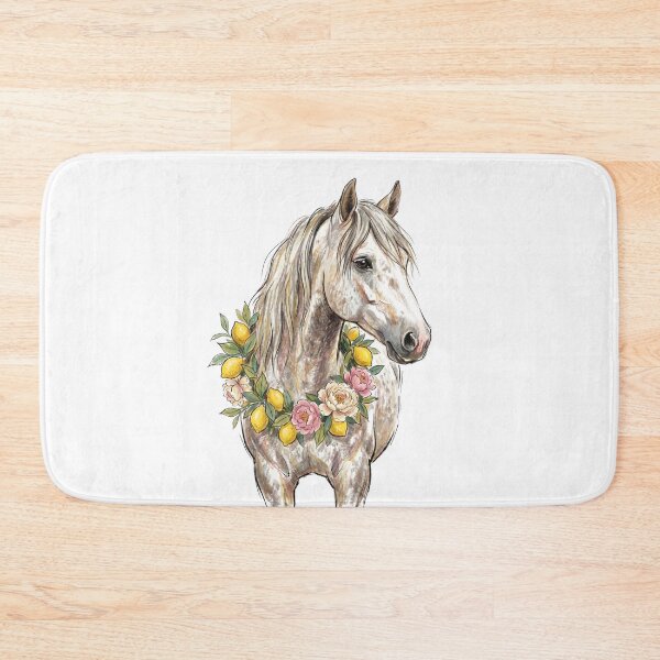 Item preview, Horse With Peonies designed and sold by LeosCloset.