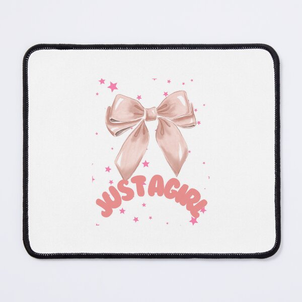 Item preview, Just a Girl Coquette Bow | Pink Girly Aesthetic Design designed and sold by AshandAura.