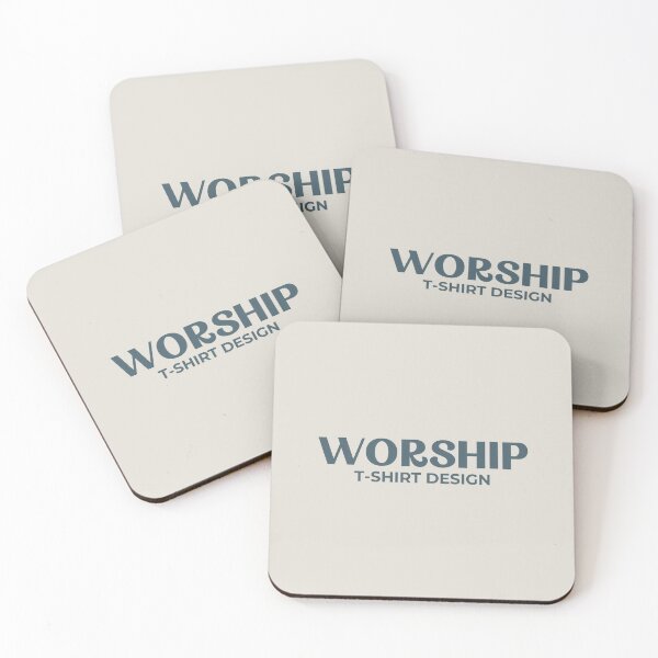 Item preview, Worship minimalist Christian design designed and sold by Luz y Estilo.