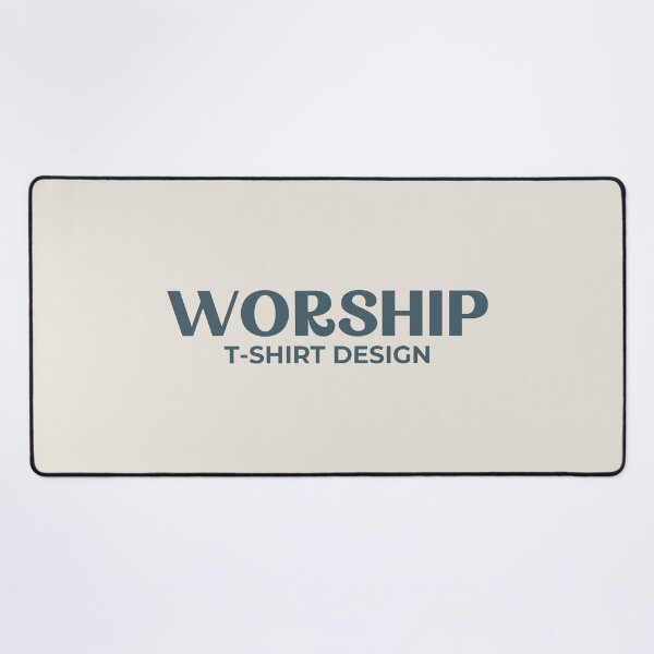 Item preview, Worship minimalist Christian design designed and sold by Luz y Estilo.