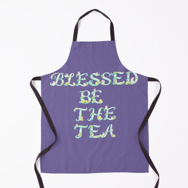 Item preview, ☕ BLESSED BE THE TEA ☕- EASTER PASTEL SCRIPT VERSION designed and sold by WheelieGdArt.