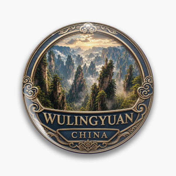 Item preview, Wulingyuan, China – Sandstone Pillars, Cloud Forests & Sunlight designed and sold by Girih.
