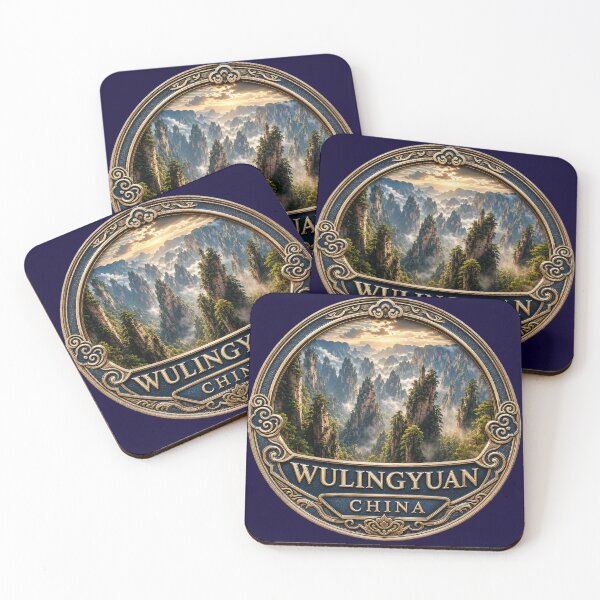 Item preview, Wulingyuan, China – Sandstone Pillars, Cloud Forests & Sunlight designed and sold by Girih.