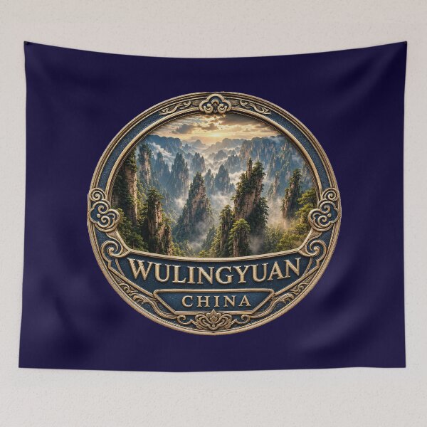 Item preview, Wulingyuan, China – Sandstone Pillars, Cloud Forests & Sunlight designed and sold by Girih.