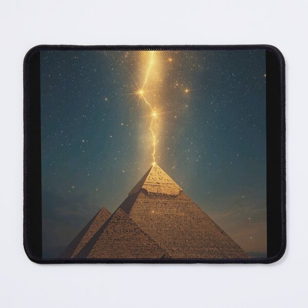 Item preview, Cosmic Energy Above Egyptian Pyramids designed and sold by Kemet Aura.