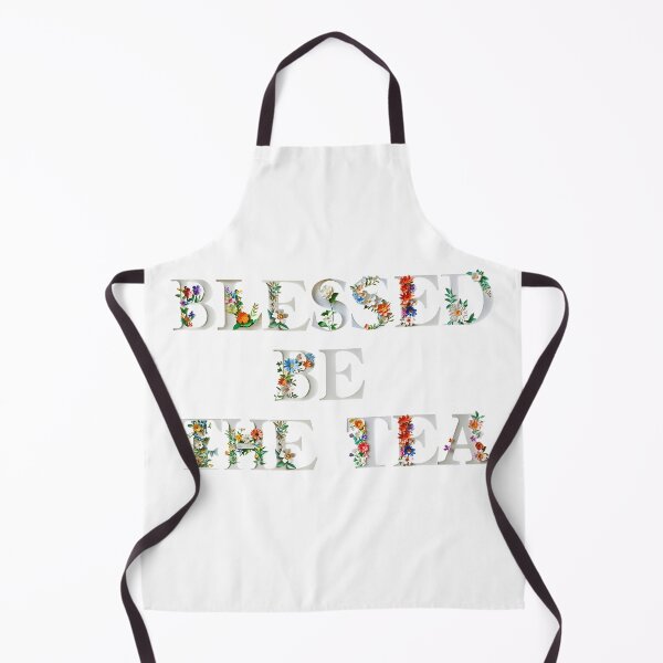 Item preview, ☕ BLESSED BE THE TEA ☕- FLORAL ELEGANCE VERSION designed and sold by WheelieGdArt.