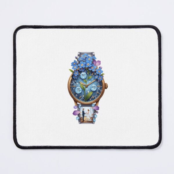 Item preview, Golden Watch Celestial Wedding Illustration designed and sold by AbanoubStore.