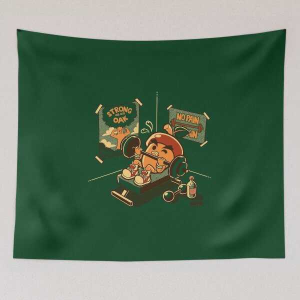 Item preview, Green Fitness (Vegan) designed and sold by World Domination For Cats ®.