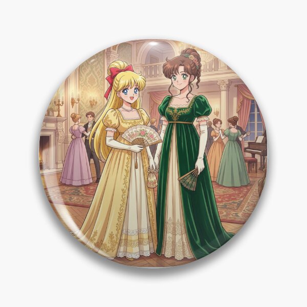 Item preview, Minako and Makoto at the Ball designed and sold by Solace Sparkles.