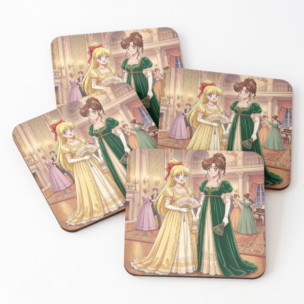 Item preview, Minako and Makoto at the Ball designed and sold by Solace Sparkles.